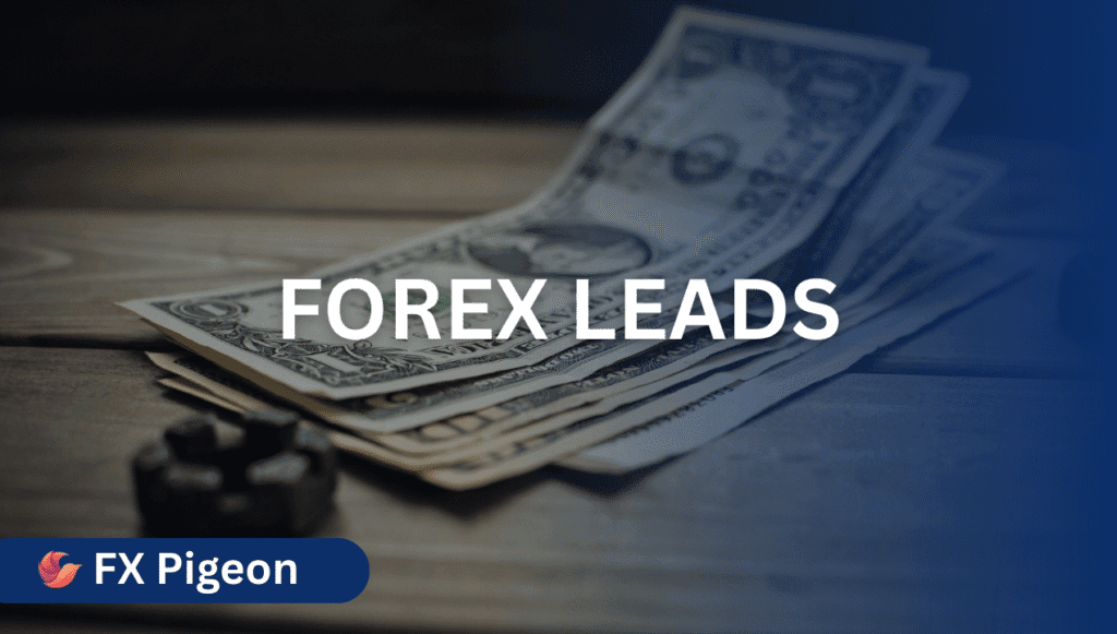 High-quality forex leads with engaged traders in a trading dashboard